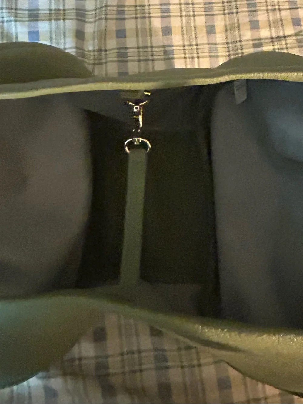 Classic Olive Green Women's Shoulder Bag